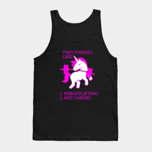 Weightlifting not cardio Tank Top